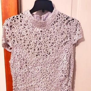 Silver size 14 dress